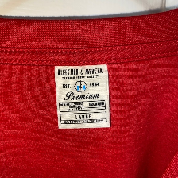 Men’s zipper side extra long tee - Picture 4 of 4